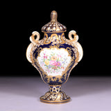 AN EXHIBITION MINTON VASE - REF No. 166