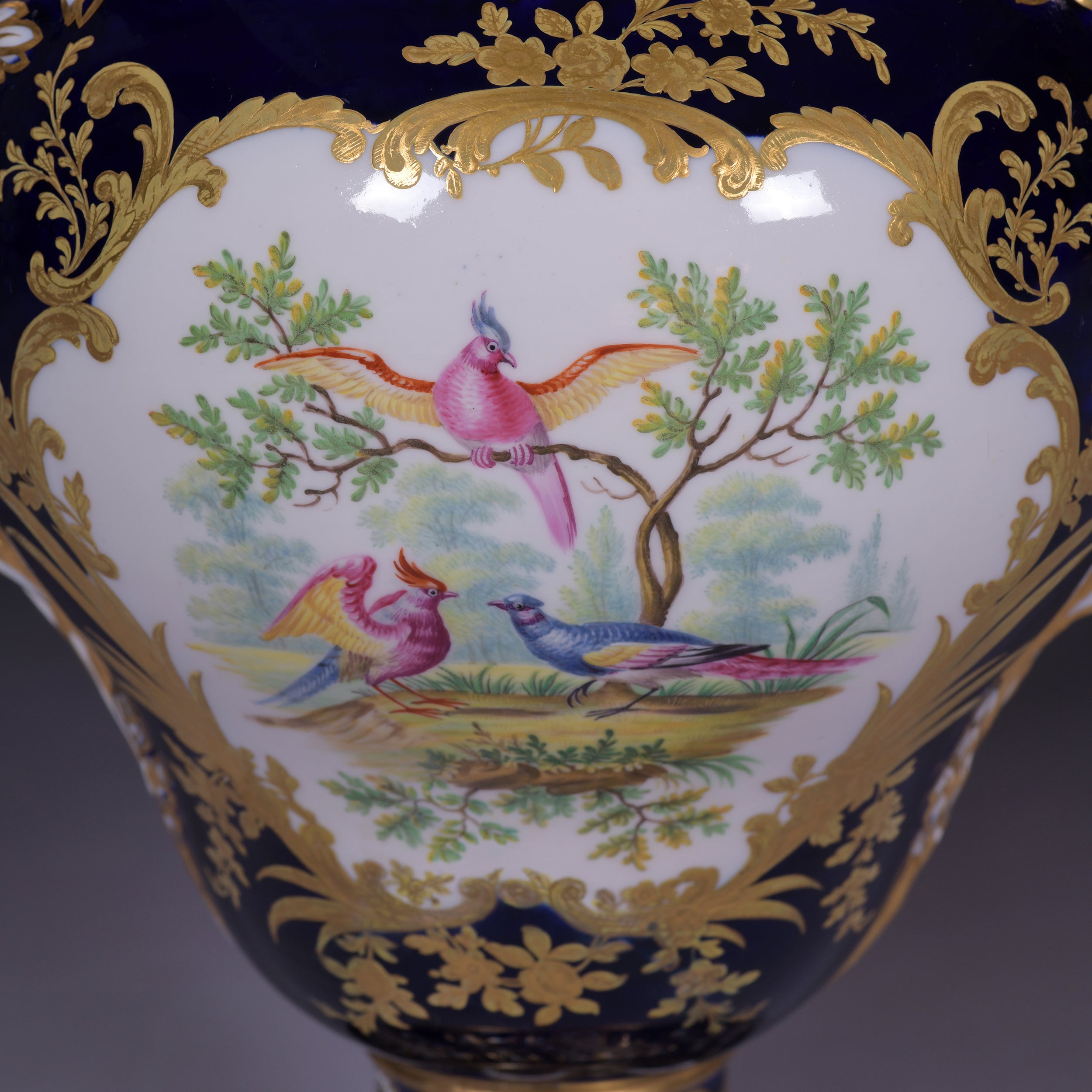 AN EXHIBITION MINTON VASE - REF No. 166