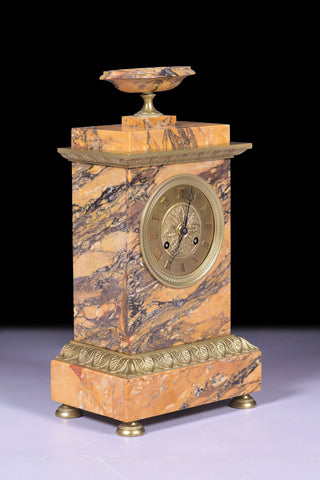 19TH CENTURY FRECH CLOCK GARNITURE - REF No. 127