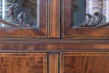 AN IMPORTANT GEORGE III BREAKFRONT BOOKCASE ATTRIBUTED TO GILLOWS - REF No. 4005