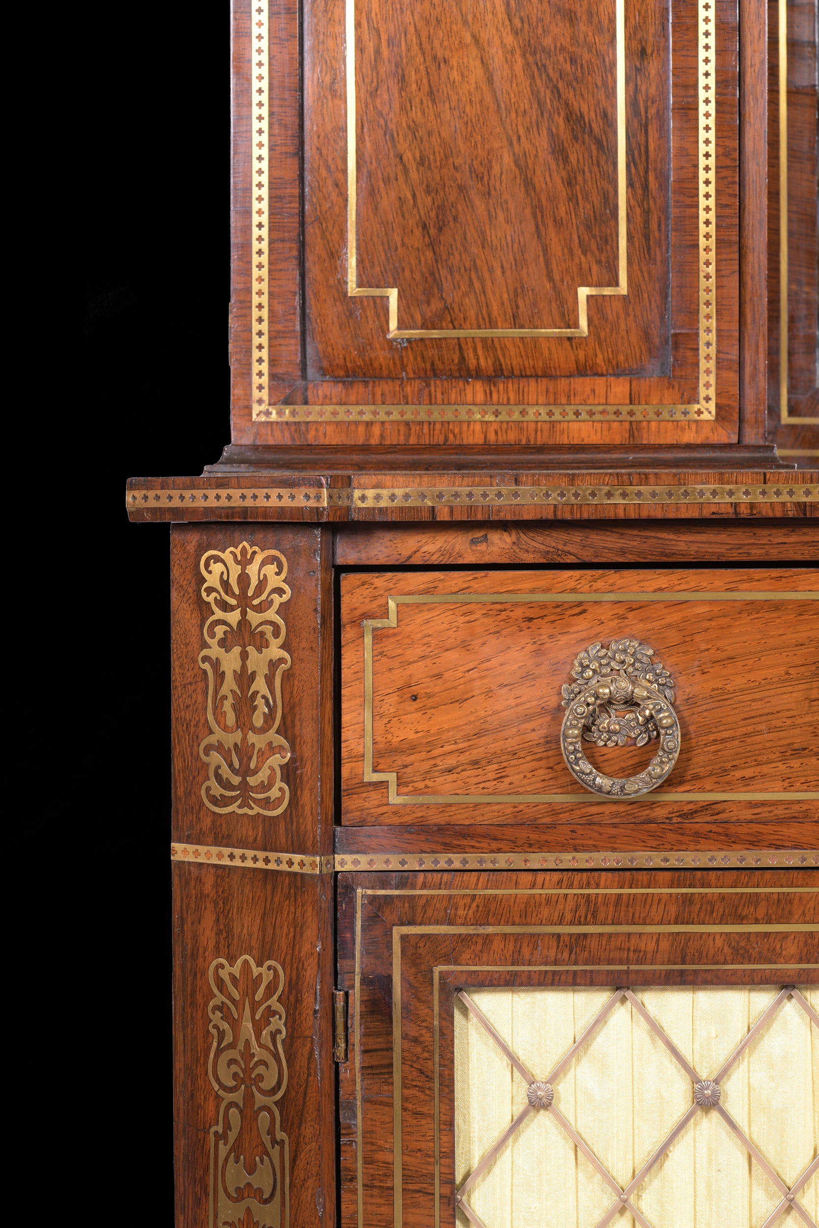 REGENCY SIDE CABINET IN THE MANNER OF JOHN MCLEAN - REF No. 4059