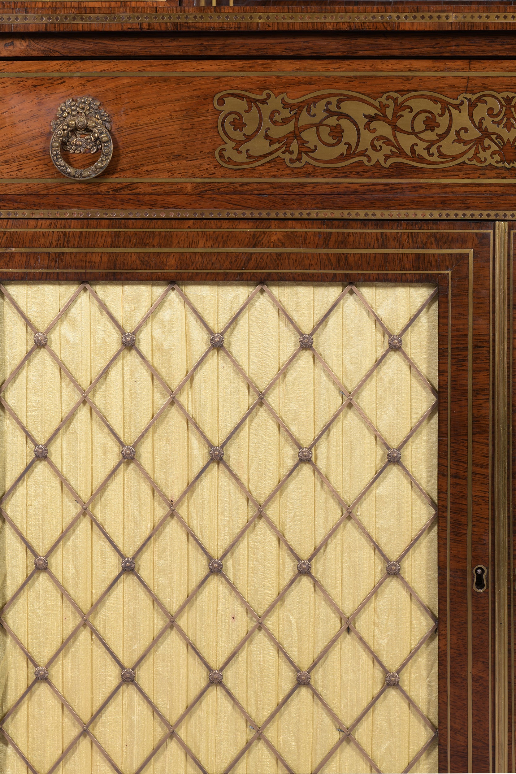 REGENCY SIDE CABINET IN THE MANNER OF JOHN MCLEAN - REF No. 4059