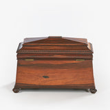 AN EXCEPTIONAL REGENCY TEA CADDY BY GILLOWS OF LANCASTER - REF No. 178