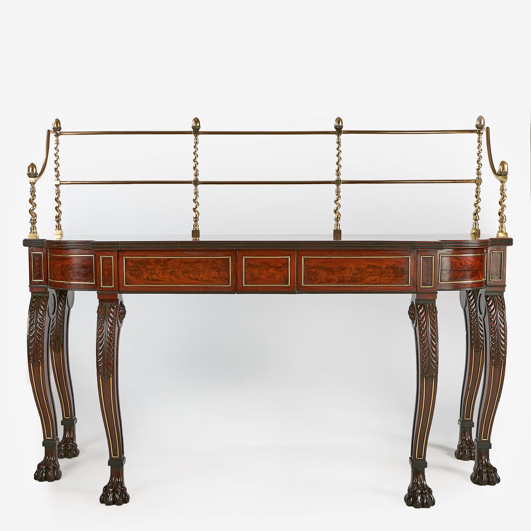 AN EXCEPTIONAL REGENCY SERVING / CONSOLE TABLE - REF No. 5006
