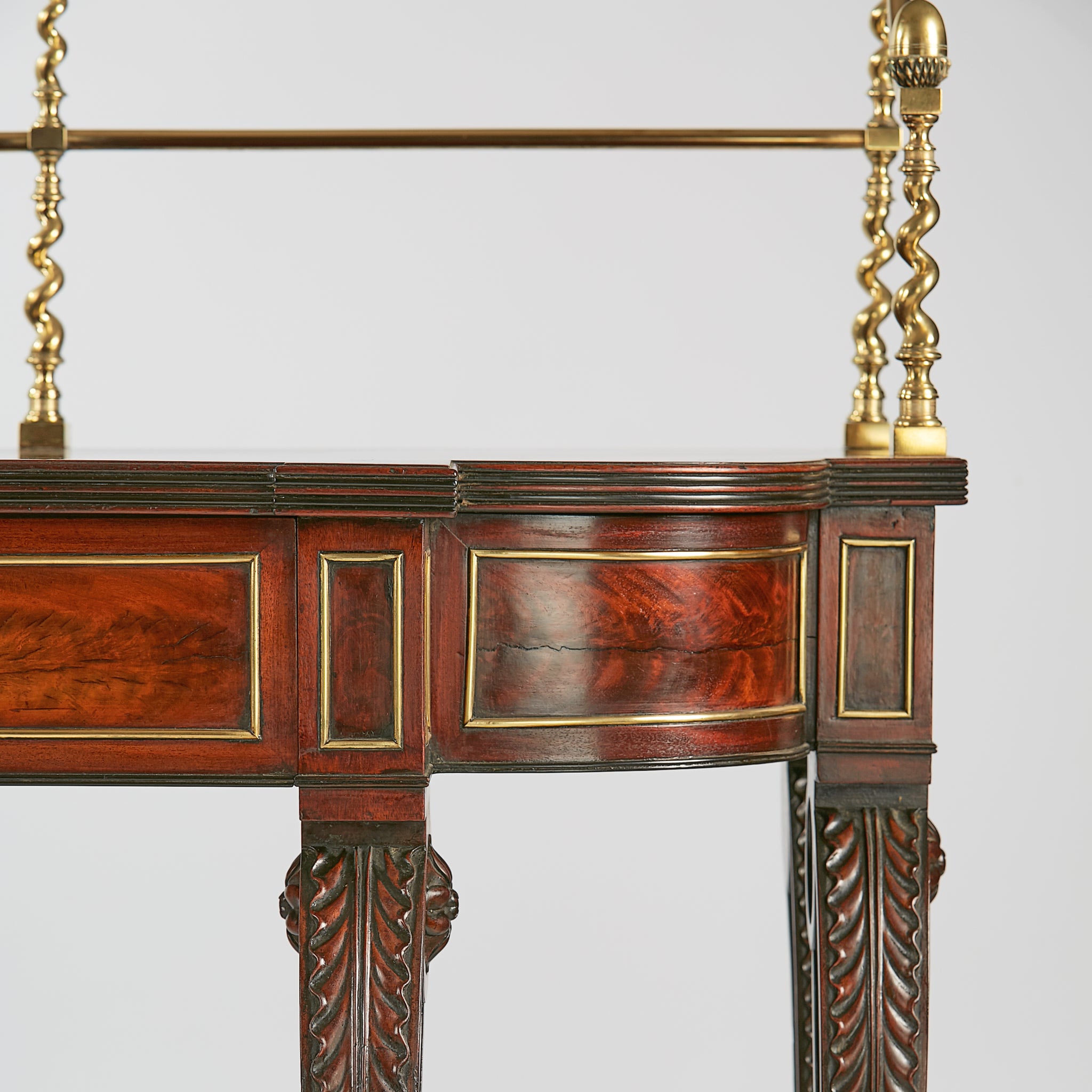 AN EXCEPTIONAL REGENCY SERVING / CONSOLE TABLE - REF No. 5006