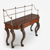 AN EXCEPTIONAL REGENCY SERVING / CONSOLE TABLE - REF No. 5006