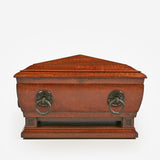 AN EXCEPTIONAL REGENCY PLUM MAHOGANY CELLARETTE - REF No. 1025