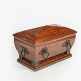 AN EXCEPTIONAL REGENCY PLUM MAHOGANY CELLARETTE - REF No. 1025