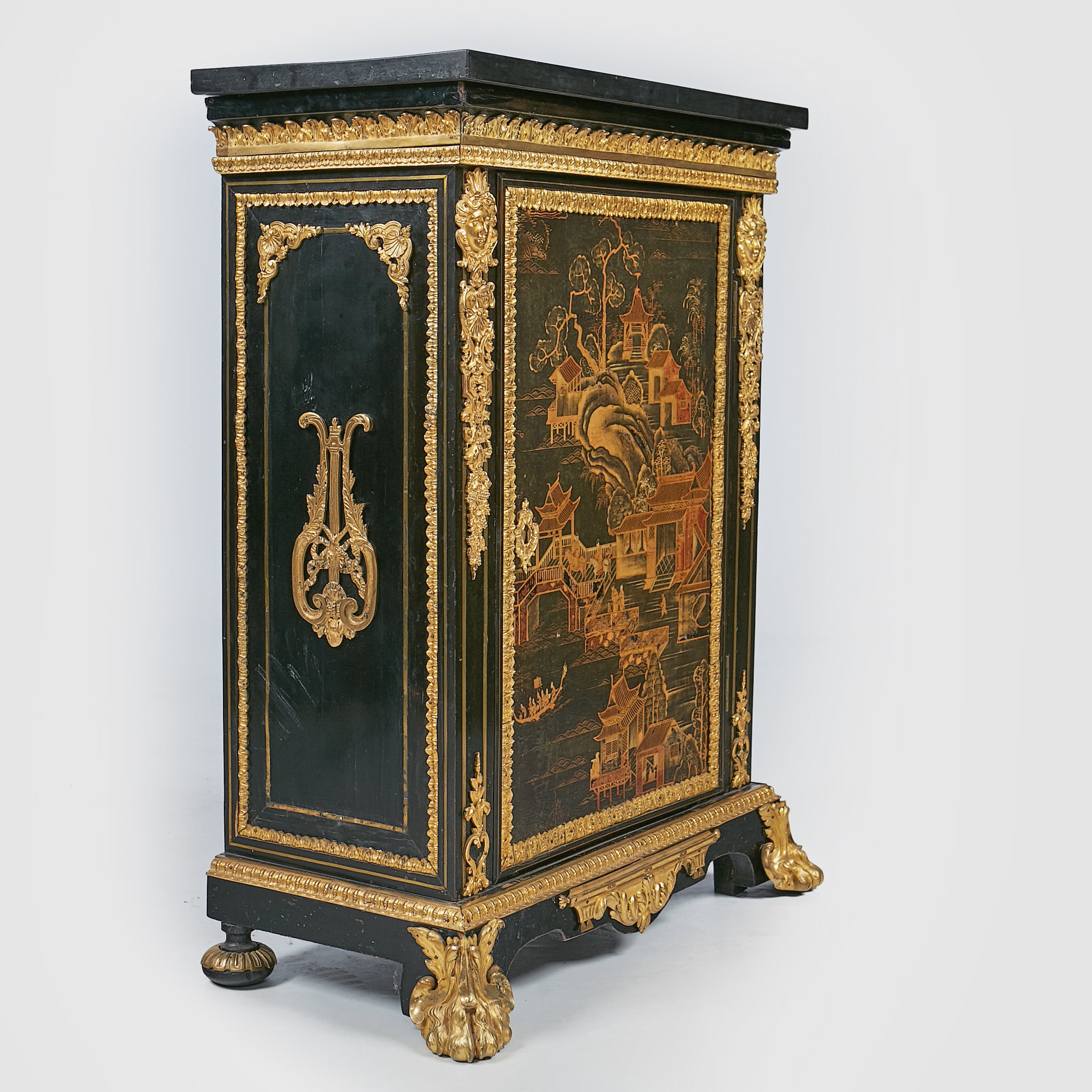 ORMOLU MOUNTED CHINOSERIE SIDE CABINET - REF No. 4039