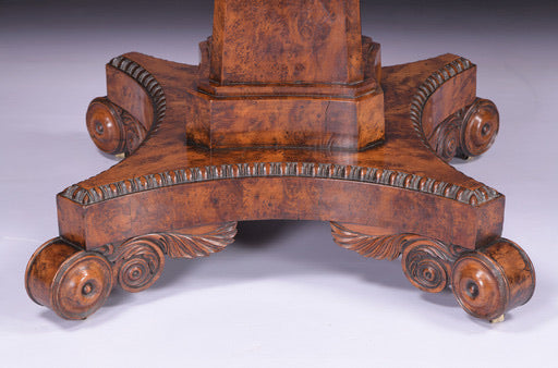 REGENCY CENTRE TABLE ATTRIBUTED TO GEORGE BULLOCK - REF No. 7054