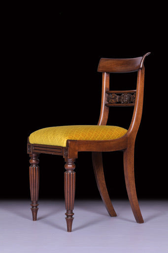A VERY FINE SET OF 10 DINING CHAIRS - REF No. 8015