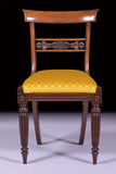 A VERY FINE SET OF 10 DINING CHAIRS - REF No. 8015