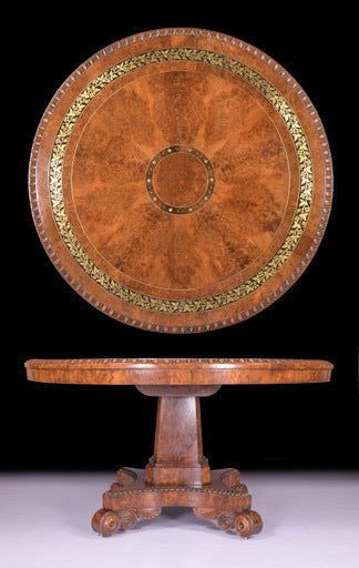 REGENCY CENTRE TABLE ATTRIBUTED TO GEORGE BULLOCK - REF No. 7054