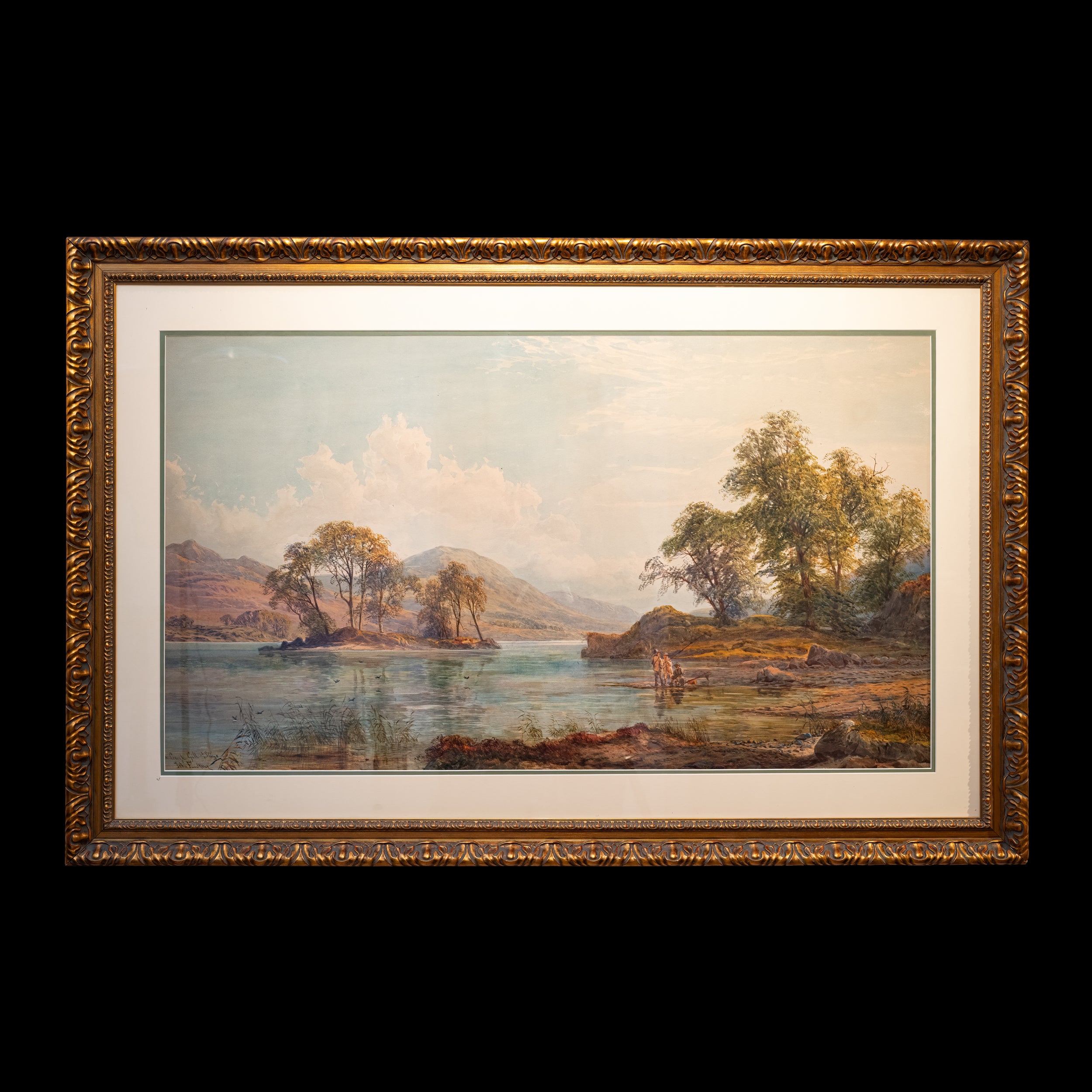 JOSEPH BIRBECK PORCELAIN PLAQUES OF KILLARNEY LAKES & SLIGO ABBEY -REF No. 2031