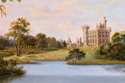 PAINTING OF CHARLEVILLE CASTLE, TULLAMORE, CO OFFALY - REF No. 2032