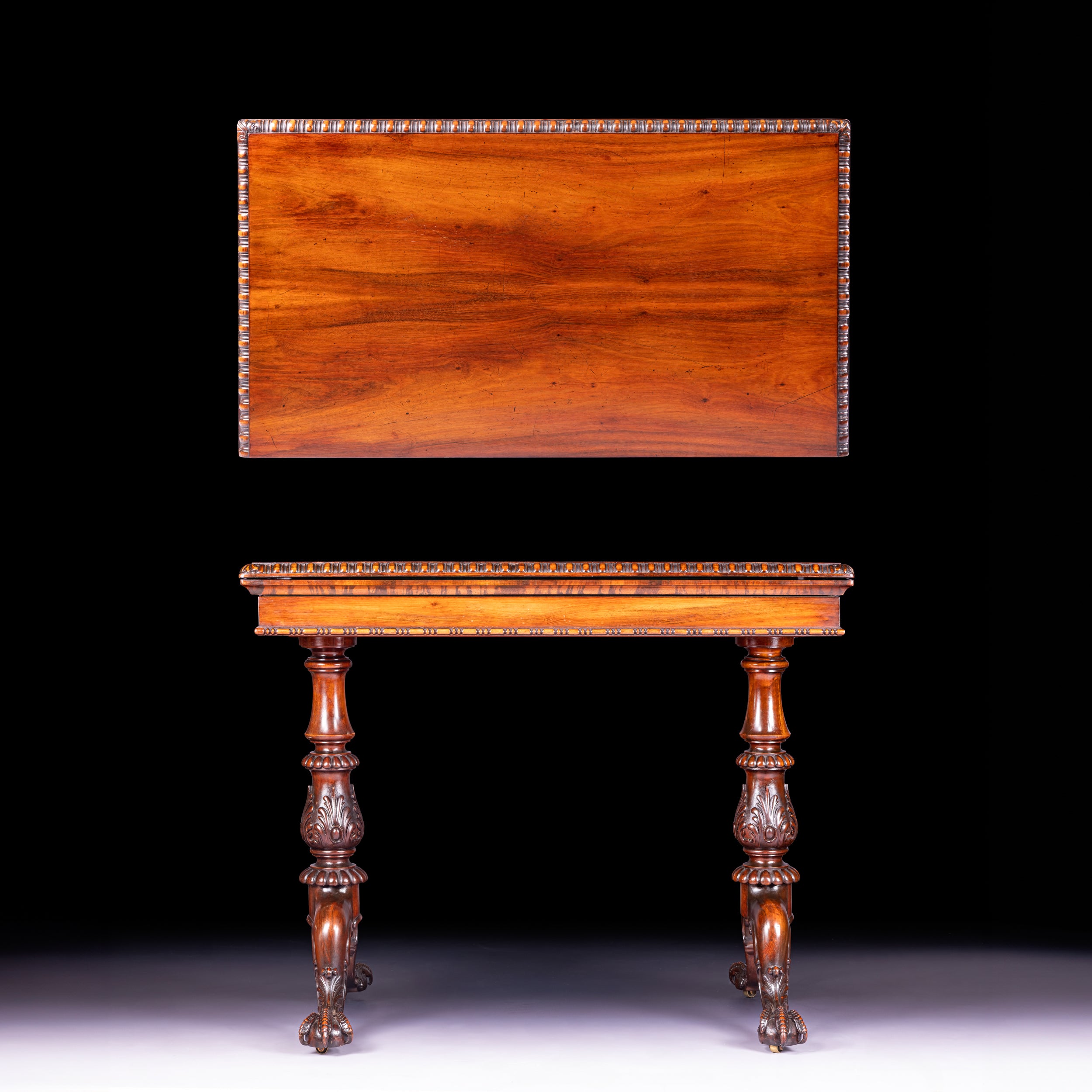 GILLOWS OF LANCASTER CARD TABLE - REF No. 9018