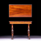 GILLOWS OF LANCASTER CARD TABLE - REF No. 9018