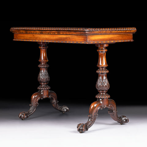 GILLOWS OF LANCASTER CARD TABLE - REF No. 9018