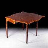 GEORGIAN PLUM MAHOGANY TEA TABLE - REF No. 5021