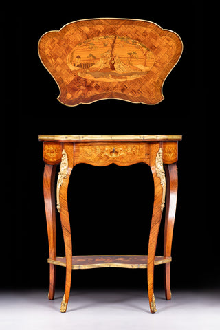 FRENCH KINGWOOD BIJOUTERIE TABLE - REF No. 9069
