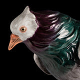 19TH CENTURY MEISSEN PORCELAIN MODEL OF A PIGEON - REF No. B1001