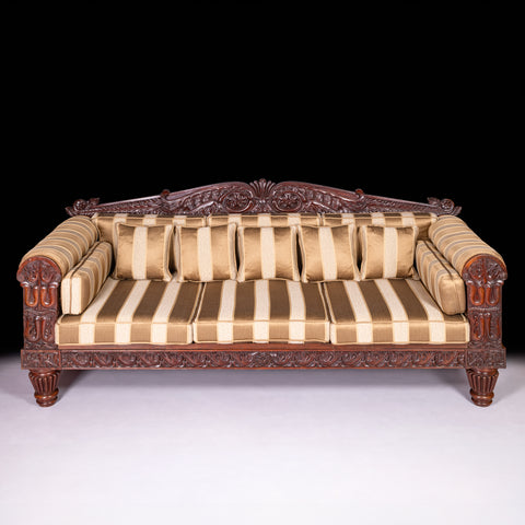 WILLIAM IV SETTEE ATTRIBUTED TO GILLOWS REF No. 8032