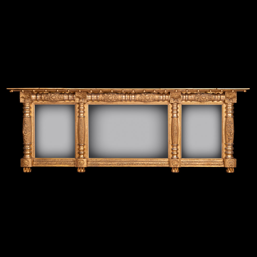 IRISH REGENCY OVERMANTEL - REF No. 6023