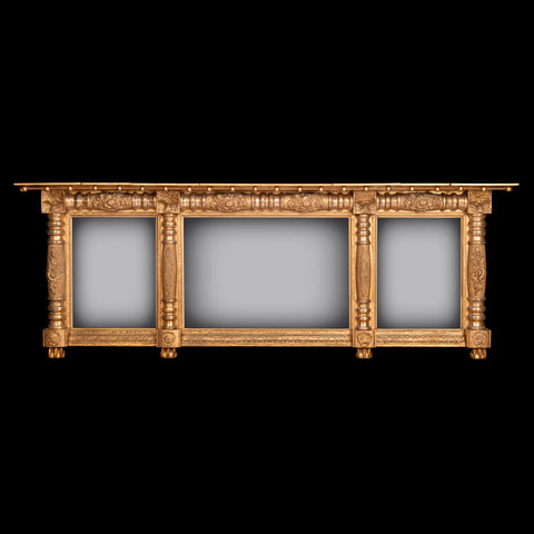 IRISH REGENCY OVERMANTEL - REF No. 6023