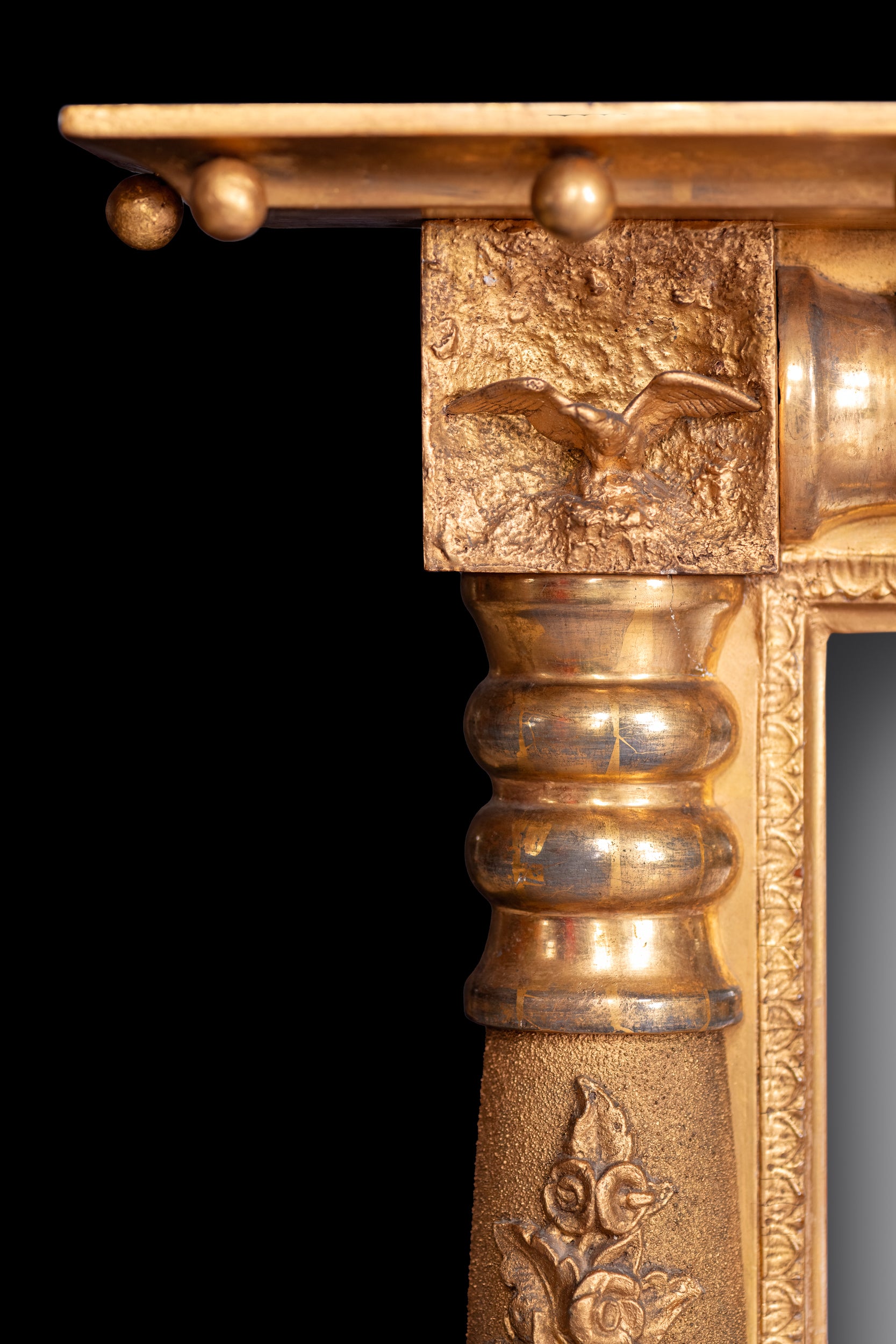 IRISH REGENCY OVERMANTEL - REF No. 6023