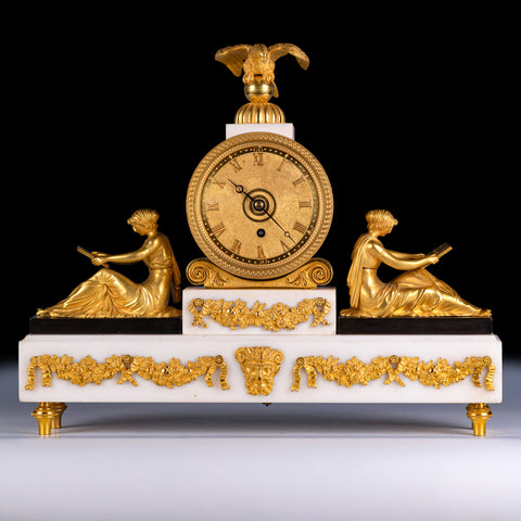 REGENCY BRACKETT CLOCK BY T. & I. OLLIVANT MANCHESTER - REF No. 124