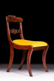 SIX REGENCY MAHOGANY CHAIRS - REF No. 8035