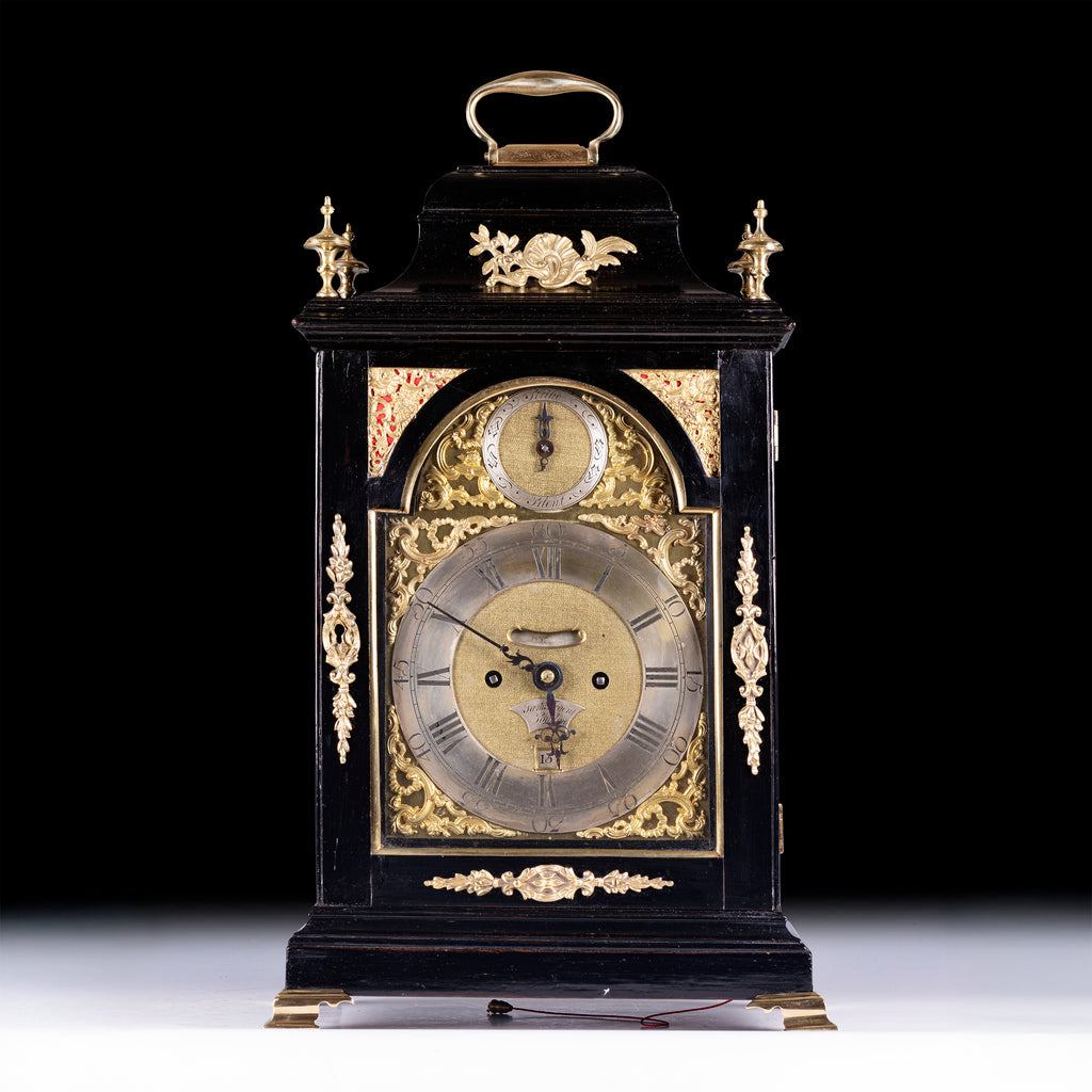 GEORGE III BRACKET CLOCK BY SAM TREGENT, LONDON. - REF No. 142