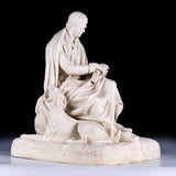 PARIAN GROUP OF SIR WALTER SCOTT & MAIDA - REF No. 1075