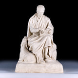 PARIAN GROUP OF SIR WALTER SCOTT & MAIDA - REF No. 1075