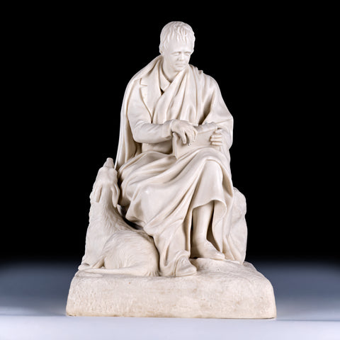 PARIAN GROUP OF SIR WALTER SCOTT & MAIDA - REF No. 1075