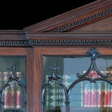 GEORGE III CHIPPENDALE BREAKFRONT BOOKCASE - REF No. 4078