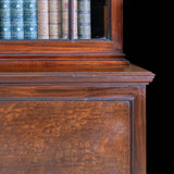 GEORGE III CHIPPENDALE BREAKFRONT BOOKCASE - REF No. 4078