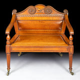 IRISH REGENCY HALL BENCH - REF No.