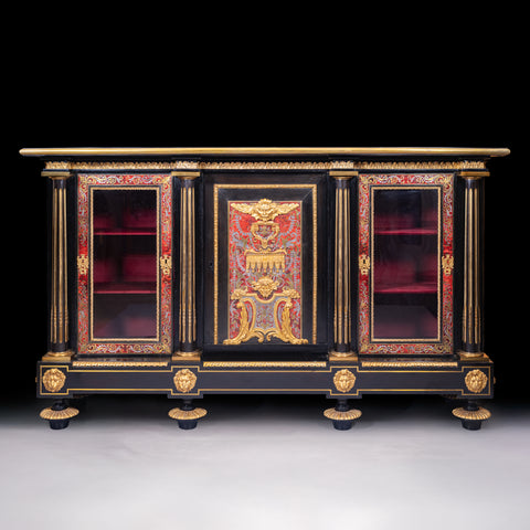 DRAWING ROOM CABINET IN THE MANNER OF COLLINSON AND LOCK - REF No. 4004
