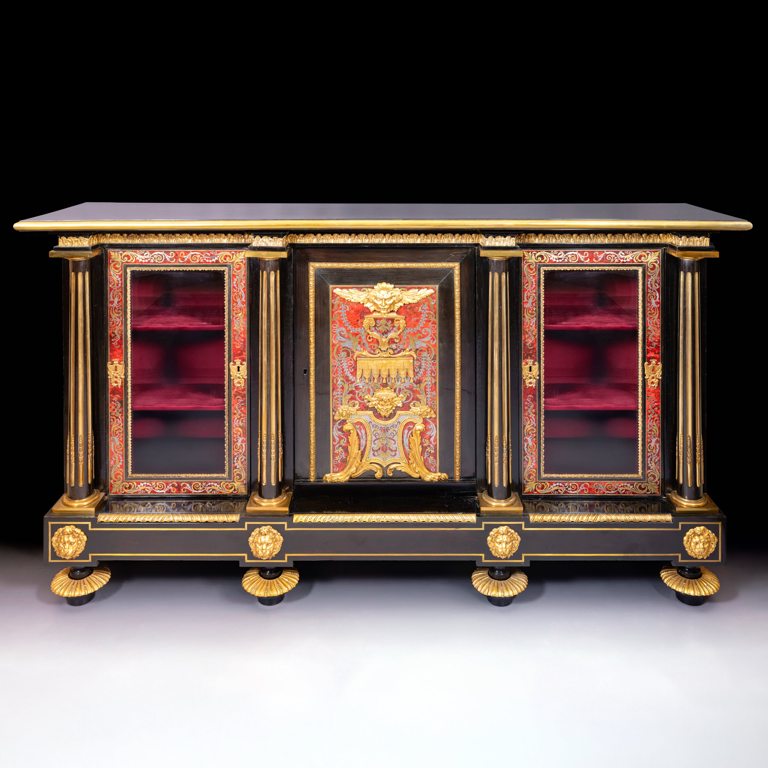 THE KILKENNY CABINETS ATTRIBUTED TO ETIENNE LEVASSEUR - REF No. 4079