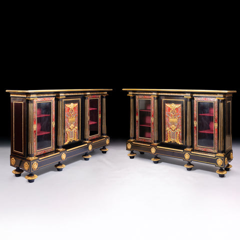 DRAWING ROOM CABINET IN THE MANNER OF COLLINSON AND LOCK - REF No. 4004