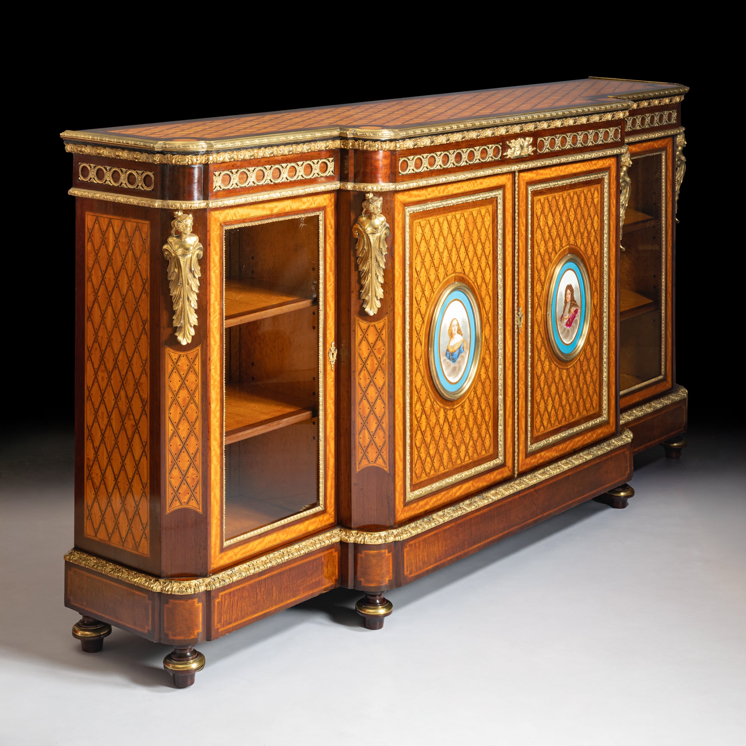 19TH CENTURY SIDE CABINET ATTRIBUTED TO DONALD ROSS - REF No. 4077