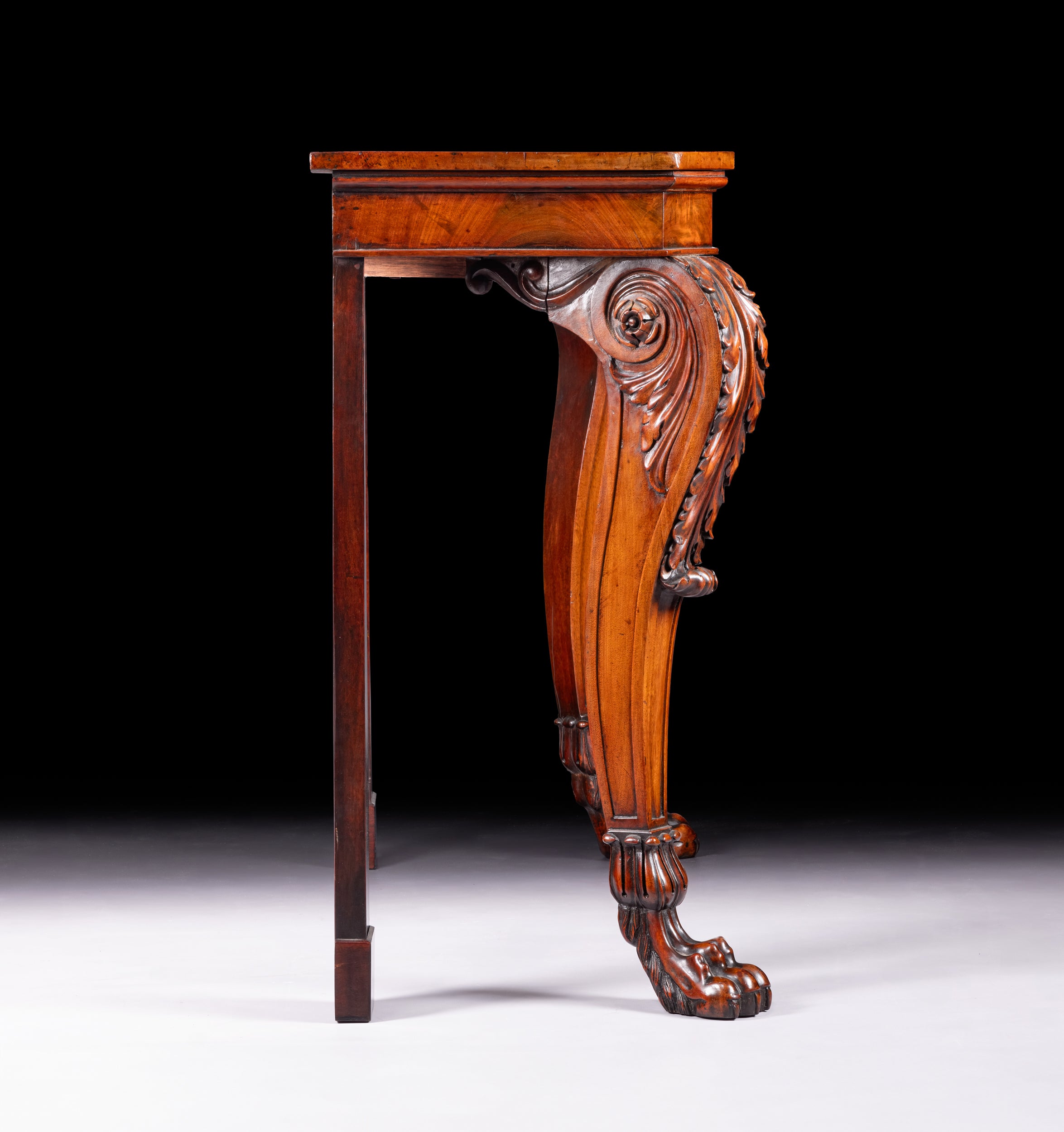 IRISH REGENCY CONSOLE TABLE ATTRIBUTED TO WILLIAMS & GIBTON - REF No. 5012