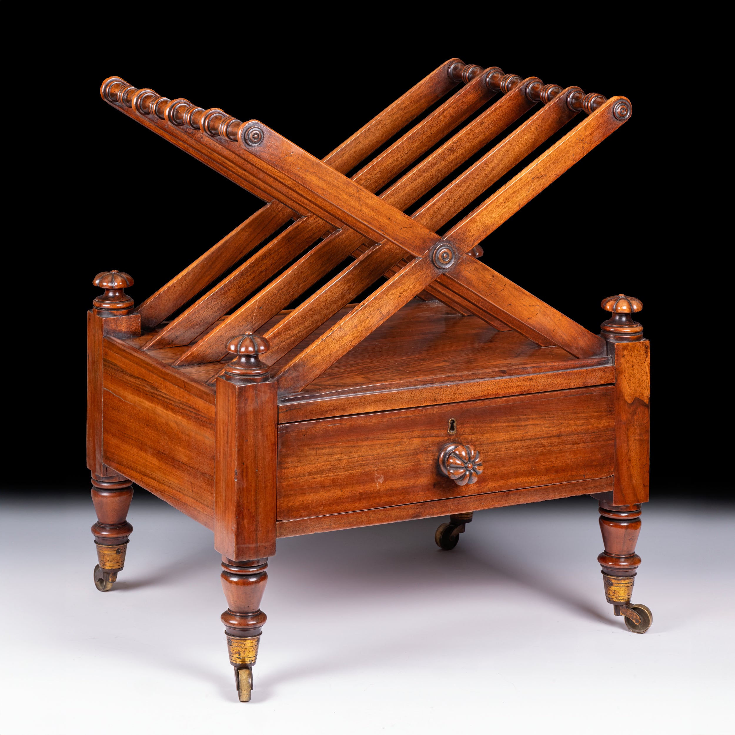 GILLOWS OF LANCASTER REGENCY CANTERBURY - REF No. 187