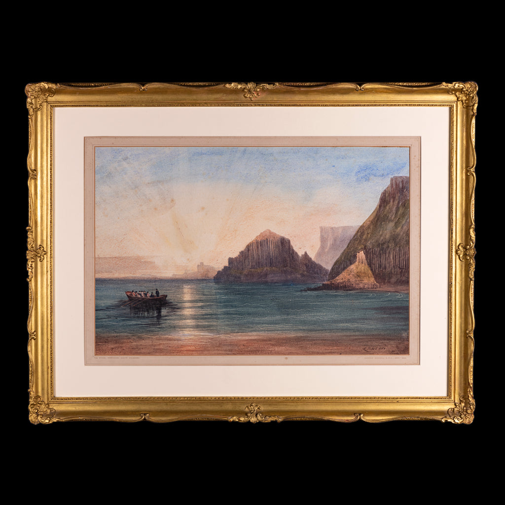 ANDREW NICHOLL R.H.A. (1804–1886) "THE GIANTS CAUSEWAY" - REF No. 2039