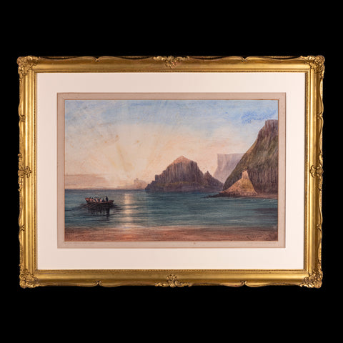 ANDREW NICHOLL R.H.A. (1804–1886) "THE GIANTS CAUSEWAY" - REF No. 2039