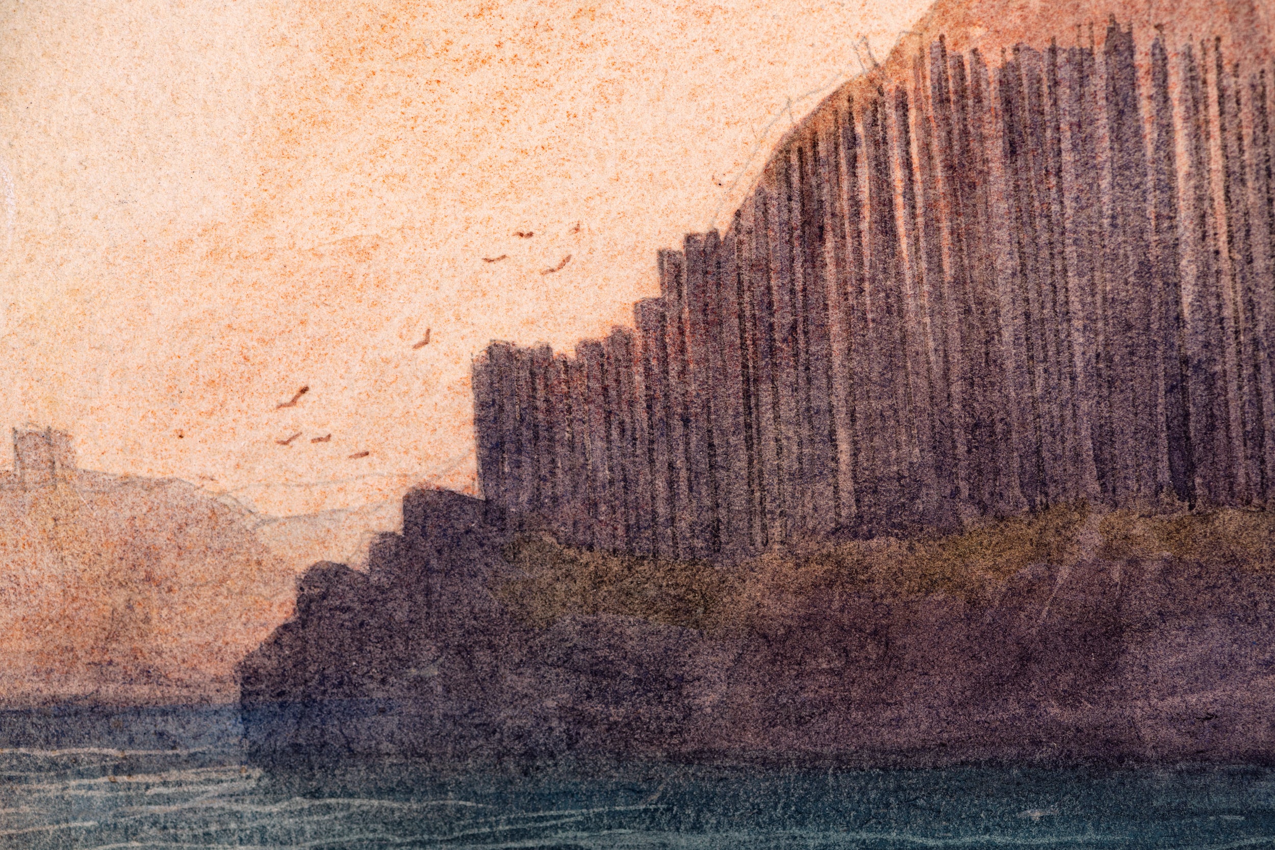 ANDREW NICHOLL R.H.A. (1804–1886) "THE GIANTS CAUSEWAY" - REF No. 2039