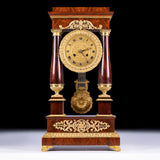 EARLY 19TH CENTURY FRENCH PORTICO CLOCK - REF No. 146