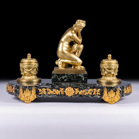 F.BARBEDIENNE INKWELL - REF No. 189