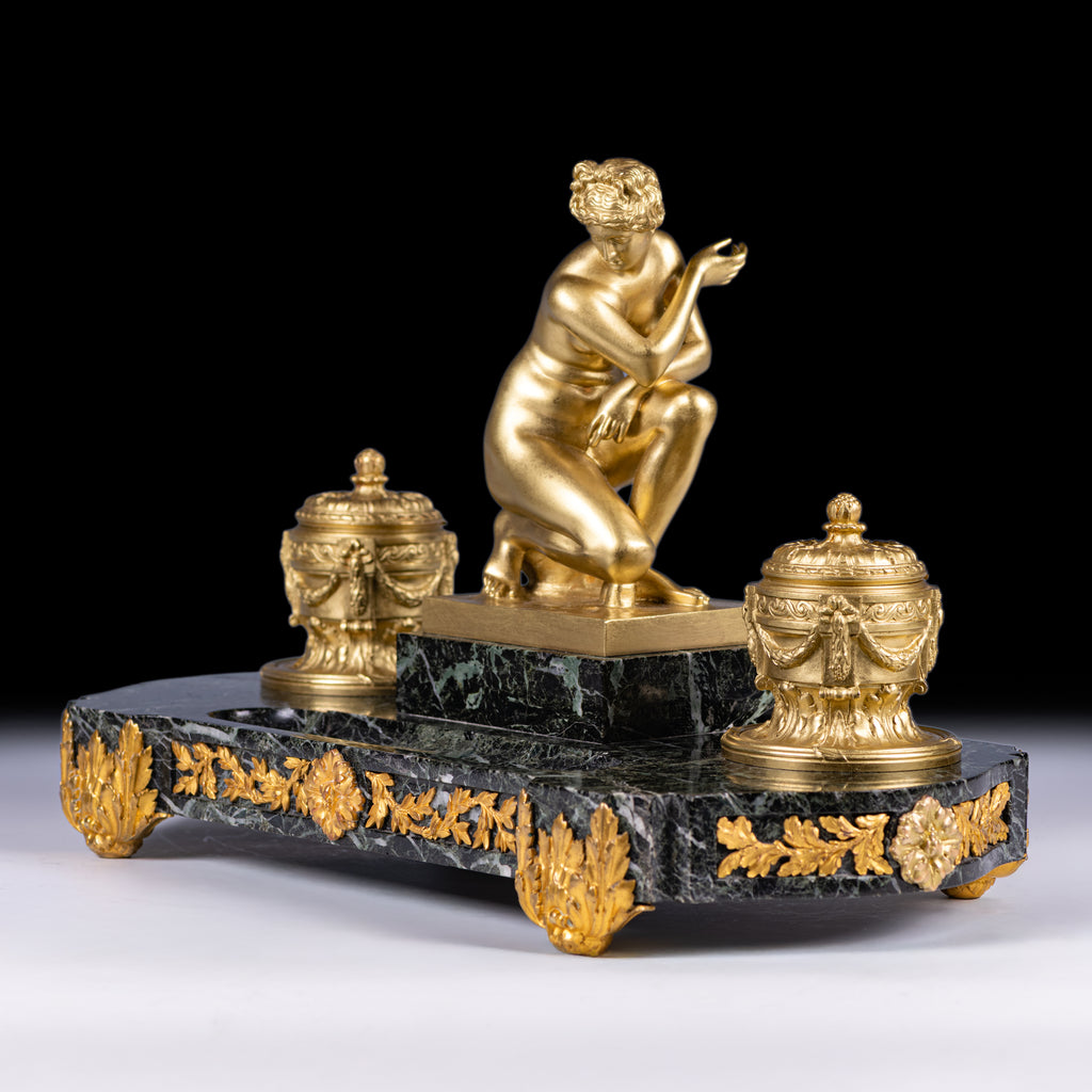 F.BARBEDIENNE INKWELL - REF No. 189